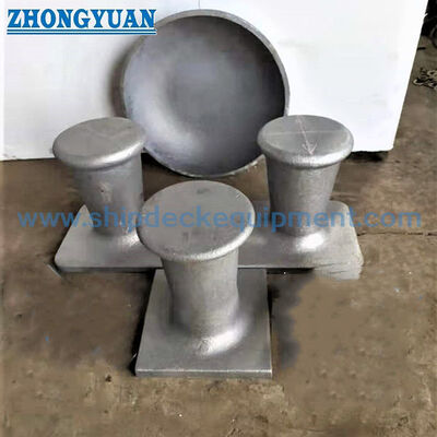 ASTM A27-70-36 কাস্ট স্টিল 8 "10" ডাবল বিট হর্ন শিপ মুরিং সরঞ্জাম ছাড়া