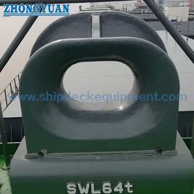 ডেক-মাউন্টেড কাস্ট স্টিল মুরিং চক | DIN 81915 Type C, SWL 10 থেকে 320 kN