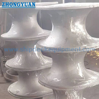 JIS F 2030 টাইপ A একক পয়েন্ট মোরিং চক Oval Bow Bulwark Rope Guide