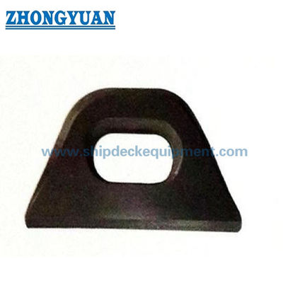 JIS F 3410 প্রকার A & B হালকা ইস্পাত Forging ইস্পাত ওভাল আইপ্লেট জাহাজ মুরিং সরঞ্জাম