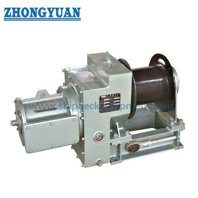 ISO7364 বৈদ্যুতিক মোটর চালিত 10/16 Kn সামুদ্রিক বাসস্থান মই উইঞ্চ শিপ ডেক সরঞ্জাম