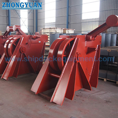 JIS F 2015 Cast Steel Bar Type Ship Anchor Chain Stopper Ship Mooring Equipment