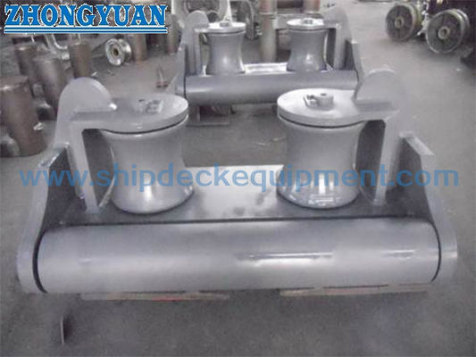 মেরিন টু-রোলার চক | CB/T 38-1999 ফ্রেম টাইপ কাস্ট স্টিল রোলার সহ জাহাজ নোঙর করার জন্য
