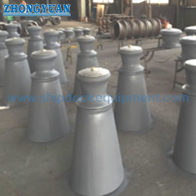 DN100mm 450mm Pedestal Roller Fairlead with Cleat. জাহাজের মোরিংয়ের জন্য SWL (254 ¢ 1766 কেএন) যাচাই করা হয়েছে