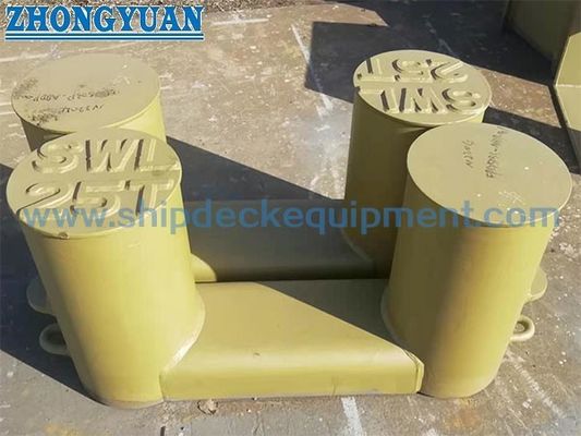 NS 2584 ডবল বিটস Bollard জাহাজ Towing সরঞ্জাম